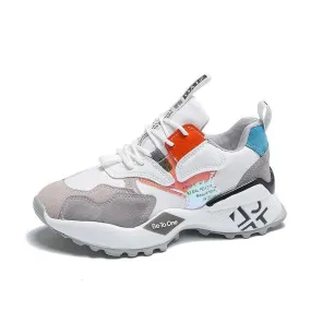 Trendy Velvet-Lined Women’s Platform Sneakers