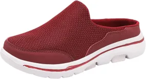 Walking Shoes Tennis Comfortable Comfortable and Breathable Flat Soled Slip On Mesh Heelless Casual Shoes for Men and