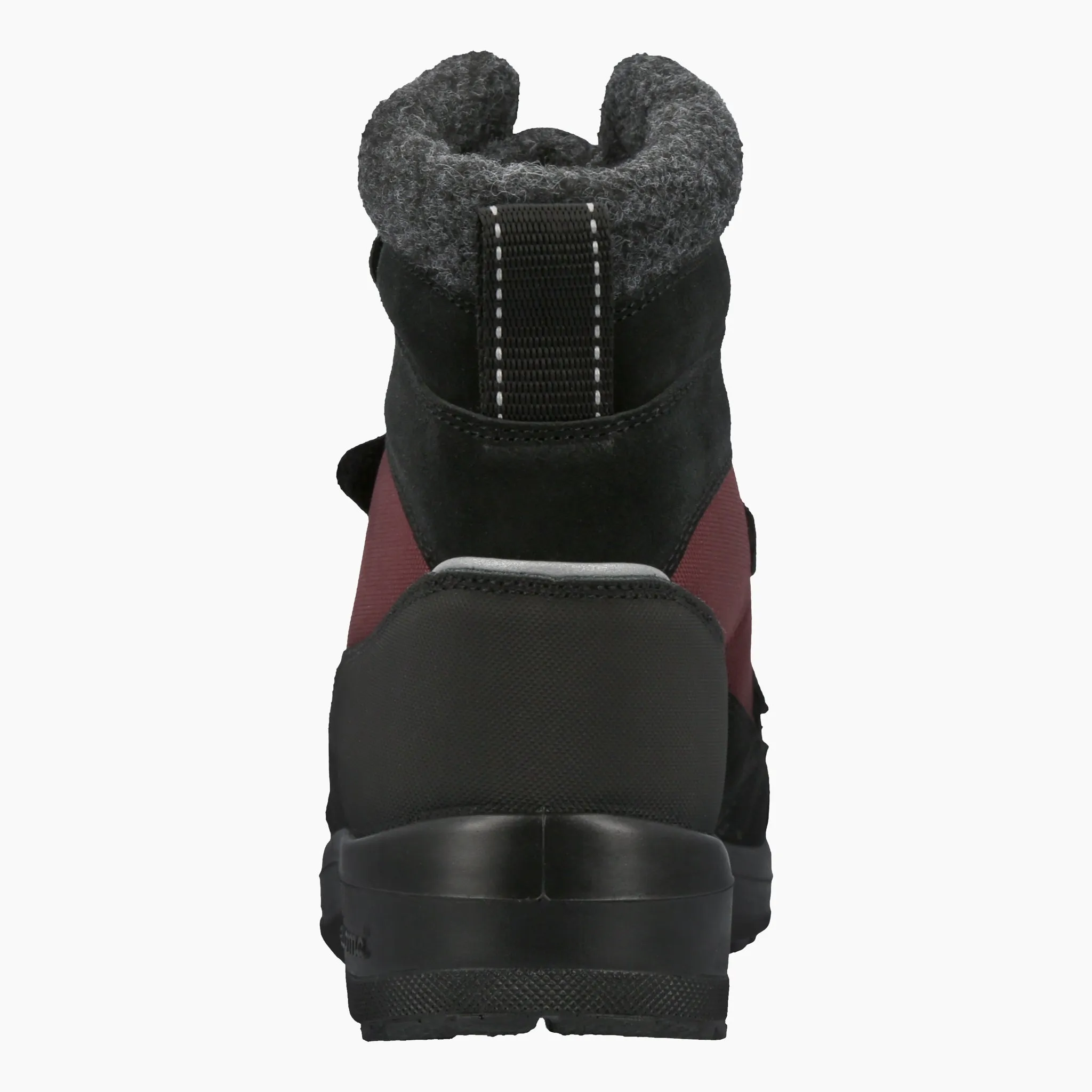 Winter ankle boots Tarra Tuisku, Bordeaux/Black