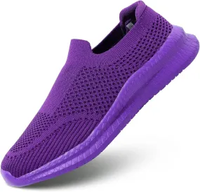 Womens Casual Walking Shoes Mesh Running Tennis Sneakers Lightweight Comfort Work Gym Non Slip Gym Shoes