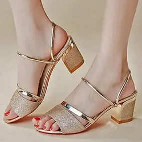 Women'S Mid-Heel Flip Flops And Two-Wear Thick-Heel Sandals 94807057C