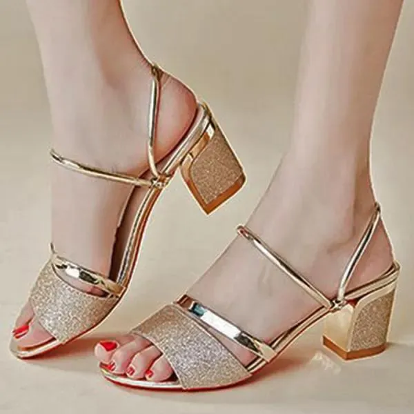 Women'S Mid-Heel Flip Flops And Two-Wear Thick-Heel Sandals 94807057C