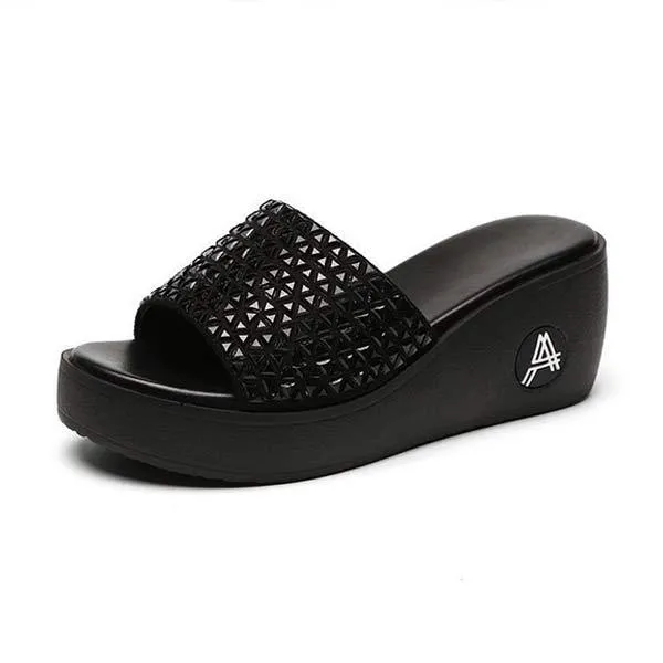 Women'S Platform Wedge Flip Flops 17159969