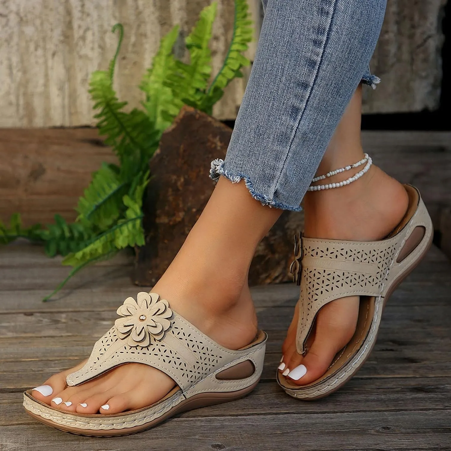 Women's Sandals Womens High Heels Women's Casual Platform Open Toe Wedge Sandal Womens Wedge Sandals Black Heals