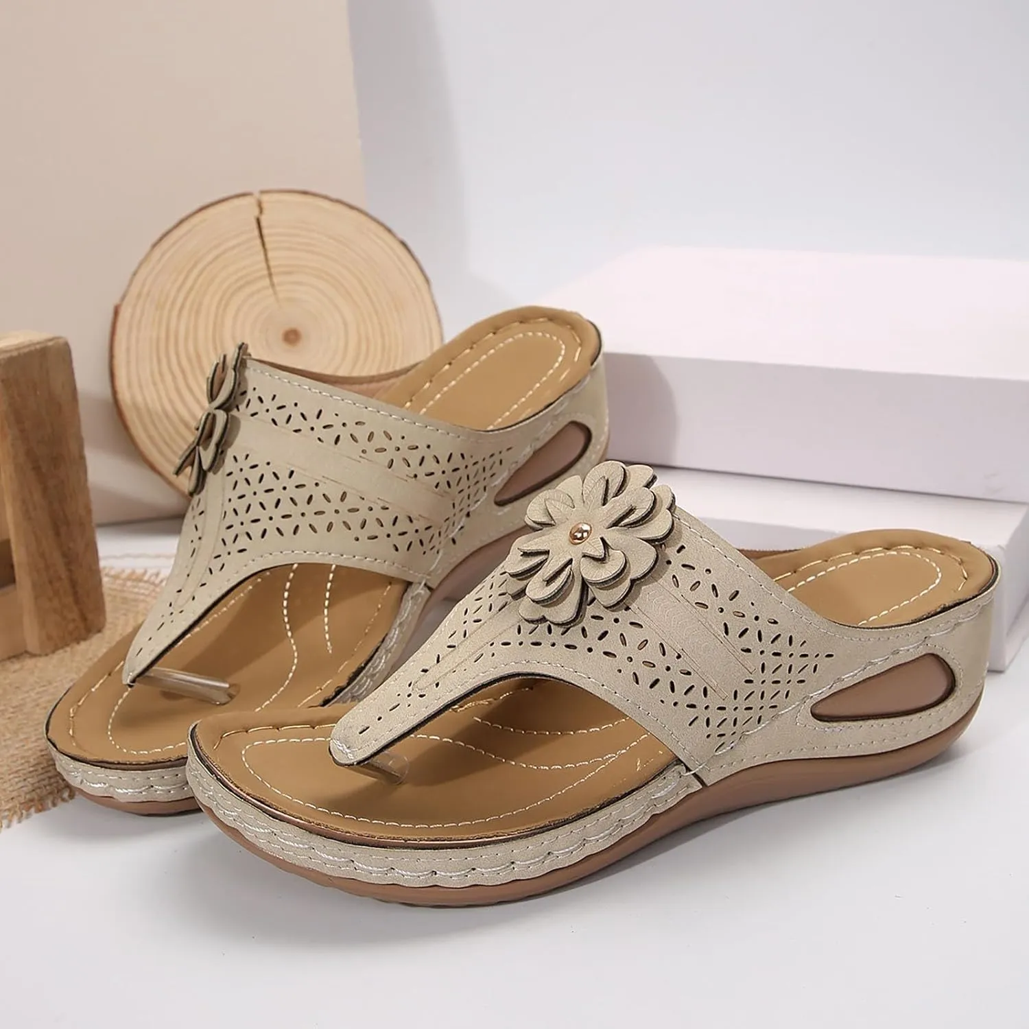 Women's Sandals Womens High Heels Women's Casual Platform Open Toe Wedge Sandal Womens Wedge Sandals Black Heals