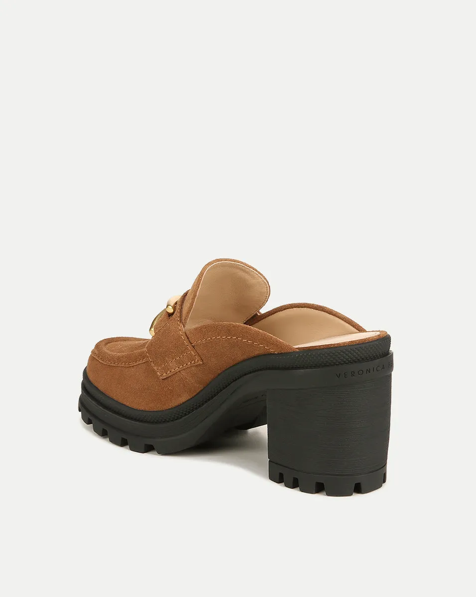Wynter Suede Loafer Mule