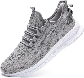ZGPWZWL Unisex Mens Womens Shoes Running Gym Sneakers Slip on Tennis Non Slip Gym Lightweight Walking Fashion Shoes